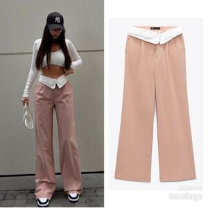 Zara Full length Menswear Style Pants